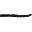 Yamamoto Slinko Worm Black w/ Large Blue Flake - Yamamoto