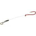 Northland Snelled Sting'R Hook 3" #4 Red 6PK - Northland