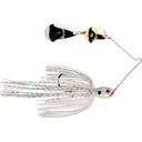 Strike King Lil' Mr Money Colorado Indiana Spinnerbait 3/16oz White Gold/Nickel - Strike King