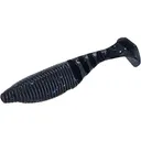 Yamamoto Paddle Tail Zako Swimbait Black w/ Large Blue Flake - Yamamoto
