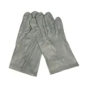 Military Surplus German Unlined Leather Gloves Grade 2 Gray Medium - Military Surplus