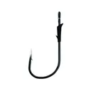 Eagle Claw Trokar Flippin' Hook #3/0 Platinum Black 4PK - Eagle Claw