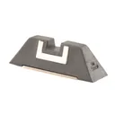 Glock Square Rear Sight 6.9mm .271" Height Polymer Black White Outline - Glock