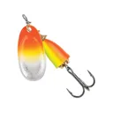 Blue Fox Classic Vibrax Northern Lights 05 Inline Spinner Orange Chartreuse UV 7/16 oz - Blue Fox