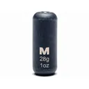 Mustad Carolina Weight 1oz Tungsten Black 1PK - Mustad