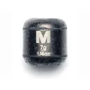 Mustad Carolina Weight 1/4oz Tungsten Black 3PK - Mustad