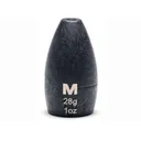 Mustad Flipping Weight 1oz Tungsten Black 1PK - Mustad
