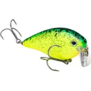 Strike King KVD 2.5 Wake Bait Crankbait Chartreuse Blue/Black Splatterback - Strike King