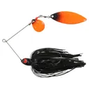 Northland Reed-Runner Classic Tandem Spinnerbait 1/4oz Blackbird Painted - Northland