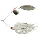 Northland Reed-Runner Classic Tandem Spinnerbait 1/4oz White Shad Nickel - Northland