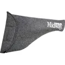 MidwayUSA Silicone Treated Sherpa-Lined Pistol Sock Dark Gray 11" - Midwayusa