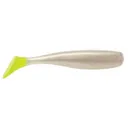 D.O.A. Fishing Lures CAL Series Shad Tail Swimbait Pearl/Chartreuse Tail - D.O.A. Fishing Lures