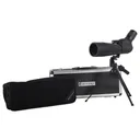 Barska Blackhawk ED Spotting Scope 20-60x 60mm Angled Body with Tripod and Hard Case Rubber Armored Black - Barska