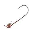 Owner Ultrahead Shaky Head 4/0 1/8oz Shaky Head Jighead Brown - Owner