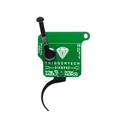 TriggerTech Diamond Two Stage Trigger for Remington 700 Clones Pro Curved Black - TriggerTech