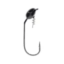 Strike King Tour Grade Mini-Mag 1/4oz Shaky Head Jighead Black - Strike King