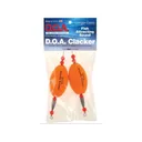 DOA Oval Clackers Orange - D.O.A. Fishing Lures