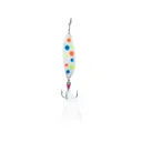 Clam Leech Flutter Spoon Glow Wonderbread 1/16 oz - Clam