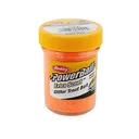 Berkley PowerBait Glitter Trout Bait Fluorescent Orange 1.75oz Jar - Berkley