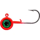 ACC Crappie Stix Big Eye 1/8oz Round Ball Jighead Pink - Acc Crappie Stix