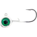 ACC Crappie Stix Big Eye 1/32oz Round Ball Jighead White - Acc Crappie Stix