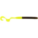 Berkley PowerBait Power Worm 7 Green Pumpkin/Chartreuse - Berkley