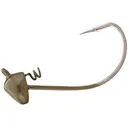 Dirty Jigs Magnum Stand Up Head 3/8oz 5/0 Shaky Head Jighead Green Pumpkin - Dirty Jigs