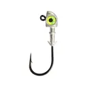 Z-Man DieZel Eye Jigheads 6/0 1oz Minnow Jighead Chartreuse - Z-Man