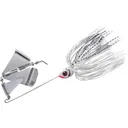 BOOYAH Buzz Buzzbait 3/8oz Snow White Shad Nickel - Booyah