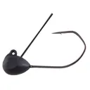 Owner Wacky Jighead 1/32oz Matte Black - Owner