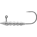 Core Tackle Hover Rig 1/8 oz Weighted Swimbait Hook #3/0 Unpainted 3PK - Core Tackle