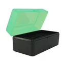 MTM Flip Top Ammo Box 7mm Winchester Short Magnum (WSM), 300 Winchester Short Magnum (WSM), 45-70 Government 50-Round Plastic Green and Black - Mtm