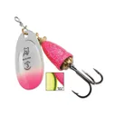 Blue Fox Classic Vibrax 03 Inline Spinner Pink Chartreuse Candyback - Blue Fox