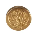 Ruger M77 Mark II Magnum, Number 1 All Models Brass Pistol Grip Cap Medallion - Ruger