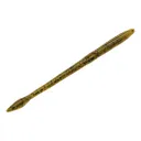 Strike King 3X Super Finesse Worm 6.5" Green Pumpkin - Strike King