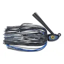 Strike King Hack Attack Heavy Cover Swim Jig Black Blue 3/8 oz - Strike King