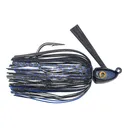 Strike King Hack Attack Heavy Cover Swim Jig Black Blue 1/2 oz - Strike King
