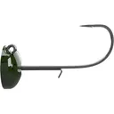 Buckeye Lures Spot Remover Ned Head 3/16oz Ned Jighead Green Pumpkin - Buckeye Lures