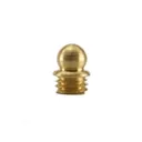Bradley Skirted Front Shotgun Bead 0.125" Diameter Oversized 6-48 Thread 5/64" Shank Gold - Bradley Gunsight