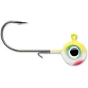 VMC Neon Moon Eye 1/4oz Round Ball Jighead Clown - Vmc