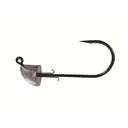 Big Bite Baits Swimbait Head with Keeper 3/8oz Swimbait Jighead Unpainted - Big Bite Baits