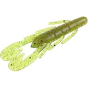 Zoom Micro UV Speed Craw 2.5" Green Pumpkin Chartreuse Belly - Zoom