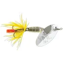 Panther Martin Deluxe Fly Inline Spinner Silver & Yellow 1/4 oz - Panther Martin
