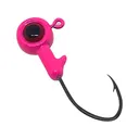 BoneHead Tackle BX 1/16oz Round Ball Jighead Pink - Bonehead Tackle