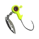 BoneHead Tackle BX Bladed 1/8oz Underspin Jighead Chartreuse - Bonehead Tackle