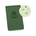 Rite in the Rain Top Spiral All-Weather Notebook 3" x 5" Green - Rite In The Rain