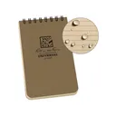 Rite in the Rain Top Spiral All-Weather Notebook 3" x 5" Tan - Rite In The Rain