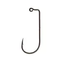 Do It Molds Victory 10313 90 Degree Extra Strong Sproat Bend Jig Hook #1 Black Nickel 25PK - Do-It Molds