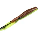 Strike King KVD Perfect Plastics Drop Shot Half Shell 3.5" Worm Bold Bluegill - Strike King