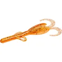Zoom Baby Brush Hog Creature Bourbon Blaze - Zoom Bait